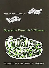 Alfred Winkelbauer Notenblätter Guitarras espagnolas Spanische