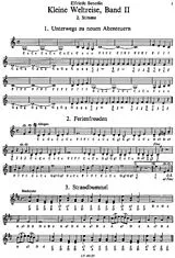 Elfriede Benedix Notenblätter Kleine Weltreise Band 2 2. Stimme