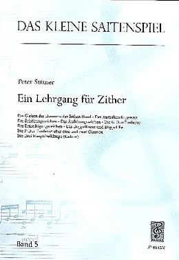 Peter Suitner Notenblätter Das kleine Saitenspiel Band 5