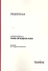 Astor Piazzolla Notenblätter Maria de Buenos Aires - Suite