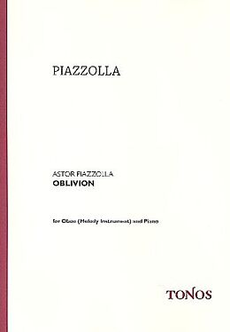 Astor Piazzolla Notenblätter Oblivion