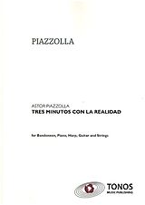 Astor Piazzolla Notenblätter 3 minutos con la realidad