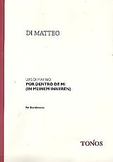 Luis di Matteo Notenblätter Por dentro de mi für Bandoneon