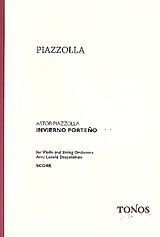 Astor Piazzolla Notenblätter Invierno porteno