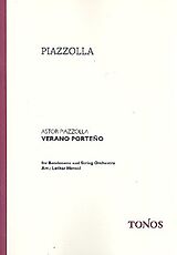 Astor Piazzolla Notenblätter Verano Porteno für Bandoneon und