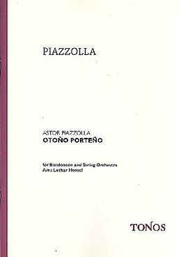 Astor Piazzolla Notenblätter Otono Portena für Bandoneon und