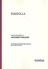 Astor Piazzolla Notenblätter Invierno porteno for bandoneon and