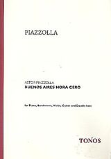 Astor Piazzolla Notenblätter Buenos Aires hora cero