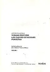 Astor Piazzolla Notenblätter Verano porteno
