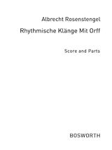 Albrecht Rosenstengel Notenblätter Rhythmische Klänge mit Orff