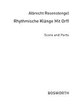 Albrecht Rosenstengel Notenblätter Rhythmische Klänge mit Orff