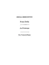 Franz Drdla Notenblätter Au printemps op.26
