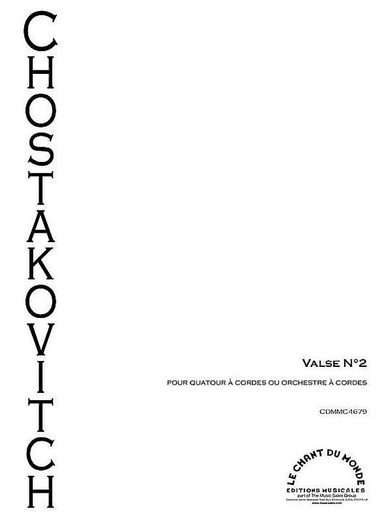 Valse no.2 de la Suite de jazz no.2