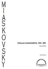 Nikolai Miaskovsky Notenblätter Nikolai Miaskovsky, Cello Concerto, Op. 66