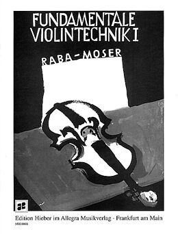 Jost Raba Notenblätter Fundamentale Violintechnik Band 1
