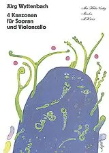 Jürg Wyttenbach Notenblätter 4 Kanzonen