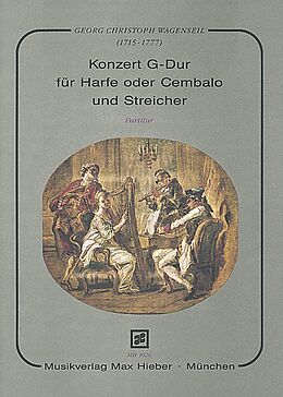 Georg Christoph Wagenseil Notenblätter Konzert G-Dur