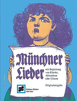  Notenblätter Münchner Lieder