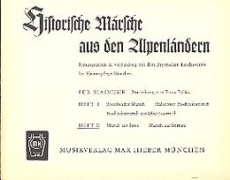  Notenblätter Historische Märsche aus den Alpenländern Band 2