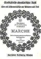 Anonymus Notenblätter Marche