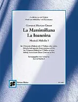 Giovanni Martino Cesare Notenblätter La Massimiliana und La Ioannina