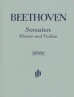 Ludwig van Beethoven Notenblätter Sonaten (gebunden)