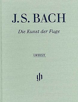 Johann Sebastian Bach Notenblätter Die Kunst der Fuge