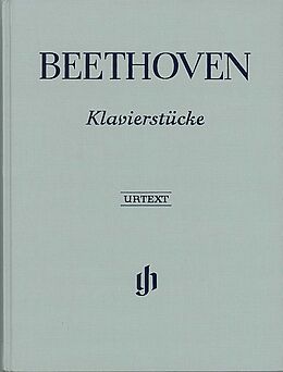 Ludwig van Beethoven Notenblätter Klavierstücke (gebunden)