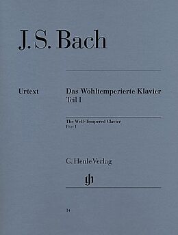 Johann Sebastian Bach Notenblätter Das Wohltemperierte Klavier Band 1