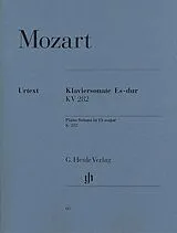 Wolfgang Amadeus Mozart Notenblätter Sonate Es-Dur KV282