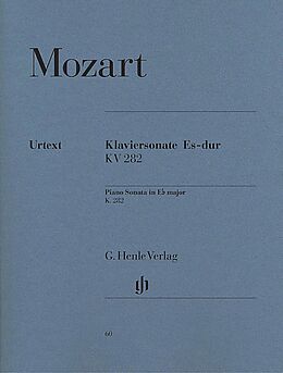 Wolfgang Amadeus Mozart Notenblätter Sonate Es-Dur KV282