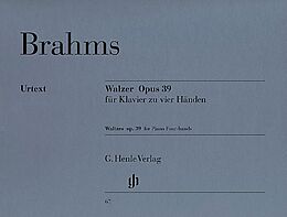 Johannes Brahms Notenblätter Walzer op.39