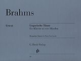 Johannes Brahms Notenblätter Ungarische Tänze WoO1 Nr.1-21