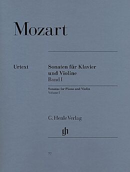 Wolfgang Amadeus Mozart Notenblätter Sonaten Band 1