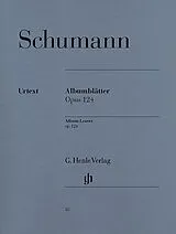 Robert Schumann Notenblätter Albumblätter op.124