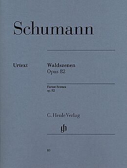 Robert Schumann Notenblätter Waldszenen op.82