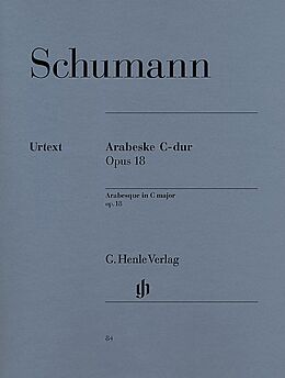 Robert Schumann Notenblätter Arabeske op.18