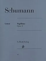 Robert Schumann Notenblätter Papillons op.2