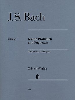 Johann Sebastian Bach Notenblätter Kleine Präludien und Fughetten