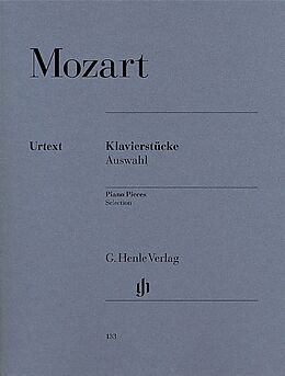 Wolfgang Amadeus Mozart Notenblätter Klavierstücke (Auswahl)
