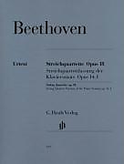 Ludwig van Beethoven Notenblätter Streichquartette op.18 und