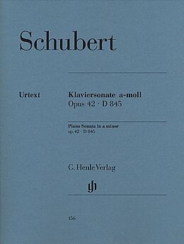 Franz Schubert Notenblätter Sonate a-Moll op.42 D845