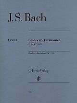 Johann Sebastian Bach Notenblätter Goldberg-Variationen BWV988