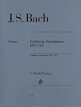 Johann Sebastian Bach Notenblätter Goldberg-Variationen BWV988