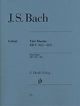 Johann Sebastian Bach Notenblätter 4 Duette BWV802-805