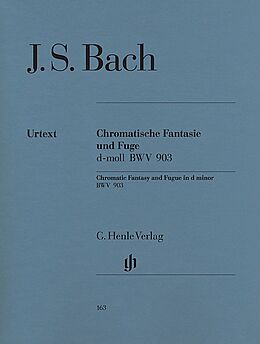 Johann Sebastian Bach Notenblätter Chromatische Fantasie und Fuge