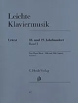 Franz Liszt, Franz Schubert, Wilhelm Friedemann Bach Notenblätter Leichte Klaviermusik aus dem