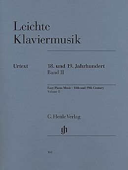 Modest Mussorgski, Isaac Albéniz, Antonín Dvorák Notenblätter Leichte Klaviermusik aus dem 18. und 19. Jahrhundert Band 2