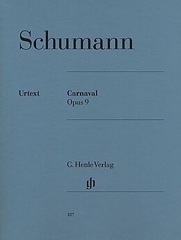 Robert Schumann Notenblätter Carnaval op.9