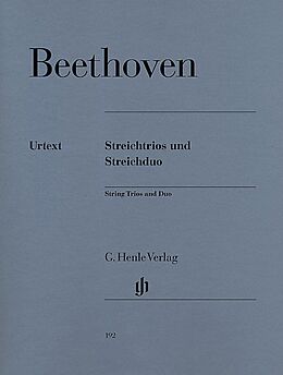 Ludwig van Beethoven Notenblätter Streichtrios und Streichduo